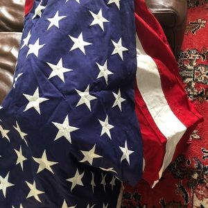 Vintage American flag 60” x 120” HUGE